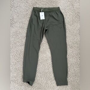 Gymshark Men's Olive Green Pants